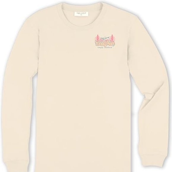 “Wander More” Simply Southern Shirt NWT - Picture 3 of 3